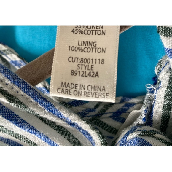 MAX STUDIO Sleeveless Capri Romper Size L - Picture 4 of 6